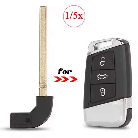 jingyuqin Remote Car Key HU162 Blade Replacement For Volkswagen Passat B5 B8 Magotan Skoda A7 Varian
