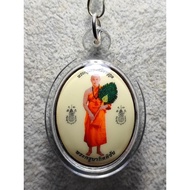 [818 Thailand Amulet] KRUBA KITTICHAI 2567 LOCKET Cuban Geedi Guess Peace Good Luck Own Ceramic Surf