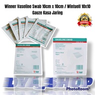 Plaster Winner Vaseline Swab 10cm x 10cm Wintuell 10x10 Gauze Mesh