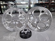 ล้อแม็ก ลายลูกโม่ Pazzo งาน CNC ขอบ "12" นิ้ว สำหรับ VESPA SPRINT/PRIMA 125/150