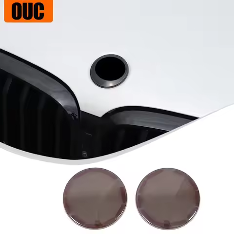 Car Front Rear Emblem Cover Trim Auto Hood Trunk Logo Badge Cover For BMW 5 6 Series X3 X5 G60 E63 E