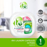 La Nature 4in1 Laundry Capsules 50 Pods