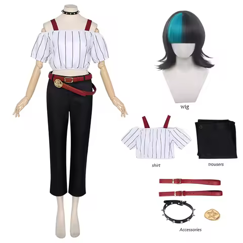 Kirara Hoshi Cosplay Costume Wig Anime Movie JJK The Culling Game Clothing Accessories Women Hallowe