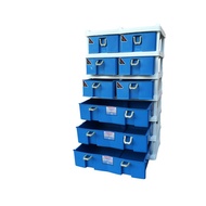 Toyogo T912-6 Tier Plastic Storage Drawer