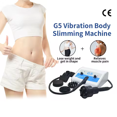 G5 Vibrating Massage Body Shape Weight Loss Waist Muscle Relax Cellulite Reduce Equipment High Frequ