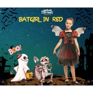Sg Local Seller Batgirl Dress in Red/Halloween Costumes/Batgirl Theme Dress