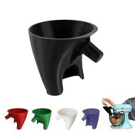 Flour Funnel for KitchenAid Mixer 5 Qt, Anti-Splash Attachment for Tilt-Head Stand Mixer 4.5 & 5 Qua