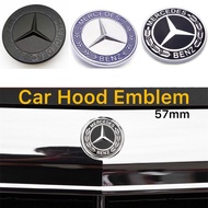 Mercedes Benz 57mm ABS Front Hood Emblem Logo Badge Bonnet Emblem For W212 W177 W213 W246 W204 W205 