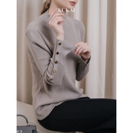 Inara Knitted Sweater Button-Down Sweater Trendy KnittedWanita Knitted Sweater Women Sweater Woman