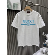 G * UCCI2026 Star Classic Round Neck Short-Sleeved T-Shirt Men Women Colorful Pure Cotton Printed T-