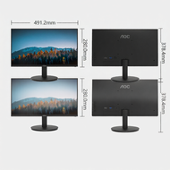 [China Plug Adapter Needed] AOC | External Gaming Office IPS Monitor 24 inch