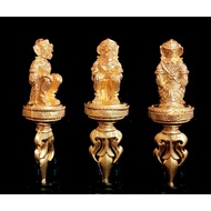 Thailand Amulet Hanuman Jab Takrut 9327