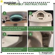 MAG Toilet Coupling Kit, Durable Repairing Toilet Tank Flush Valve, Spare Parts Universal AS738756-0070A Toilet Parts for AS738756-0070A