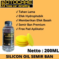 Silicon Oil pengkilap motor silikon body motor cair serbaguna 200ML silicon oil semir ban motor mobi