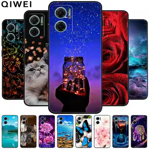 For Redmi Note 11E 5G Case 2022 NEW Fashion Lovely Soft Phone Cases for Xiaomi Redmi Note 11E Silico