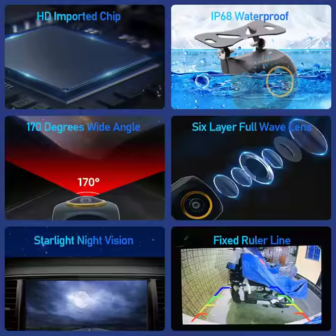 Car Reversing Parking Rear View Camera HD Night Vision For Peugeot 308 2D 3D 5D 106 1007 307 406 407