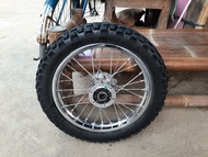 Wheelset KLX S Belakang Ring 16 Roda KLX G Belakang Original Ban Belakang KLX S Ring 16