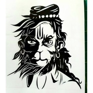 GOD HANUMAN STICKER,CAR STICKER,STICKER CERMIN,STICKER LORRY