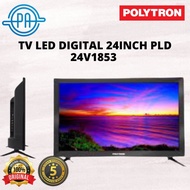 🙏 LED TV DIGITAL POLYTRON 24 INCH 24V1853 LED TV POLYTRON 24"