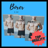 Renoma  boxer Underwear/ SELUAR DALAM LELAKI 3 in 1