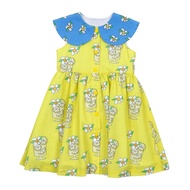 【พร้อมส่ง】「สินค้าลิขสิทธิ์แท้」IRIS KIDS bebe ss IKD2678 lemonade series  เสื้อผ้าเด็ก ชุดเดรสเด็กผู้