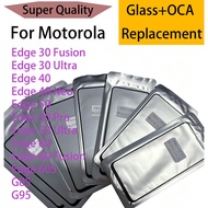 For Motorola Moto Edge 60 60S G95 50 40 30 Neo Pro Ultra Fusion G85 Touch Screen Front Outer Panel L