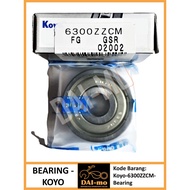 Motorcycle Bearing 6300 ZZ CM KOYO/ NTN 100% ORIGINAL/ Bearing Bearing Bearing Lahar/ Klahar Kelahar