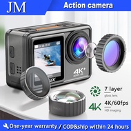 AUSEK AT-S81ER 4K / 60FPS Action Camera EIS Anti-Shake / IPS Dual Color Screen WiFi Sports Camera
