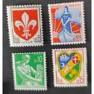 FRANCE, 1960 New Values,  MINT, LOOSE STAMP, 4 STAMP ONLY  FOXING & HINGED