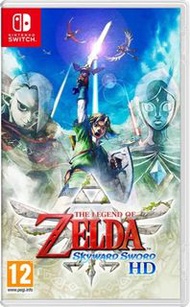 《今日快閃價》（中古二手）Switch NS遊戲 薩爾達傳說 禦天之劍HD 天空之劍HD 重製高清版 The Legend of Zelda Skyward Sword HD 歐版中英日文版