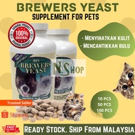 🐹BULU KUCING GUGUR🐹BYS Brewers Yeast-Vitamin Bulu Kucing & Anjing - Repack