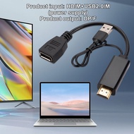 HDMI-Compatible Male To DP Female Adapter Cord 4K@60Hz 2K@120Hz HDMI-Compatible To DP Cord HDMI-Comp
