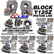 CL LEE BLOCK Y125Z PISTON LHK SINGLE RING SIZE 62MM 63MM 64MM 65MM 67MM 68MM 70MM Y125ZR RG GAMMA PIN16MM LHK IKK HPSP