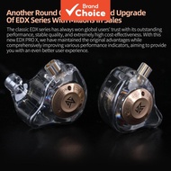 KZ EDX PRO X Earbuds Dynamic Driver HIFI Bass Headphones Sport Music Cancelling High Quality In-Ear 