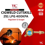 CIGWELD Cutskill LPG Regulator 400kPa PREMIUM QUALITY