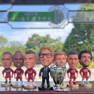 Football Player Superstar Ronaldo Messi Neymar Dybala Sane Pogba Model Toys Action Figure Kids CX