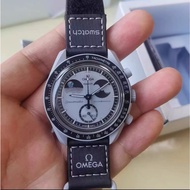 Moonwatch  New Man's Watches Full Function Quarz Chronograph Luminous Wristwatches