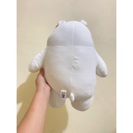 We Bare Bears Character Ice Bear Doll size 45cm Original/WBB Ice Bear Doll/We Bare Bears Original Doll