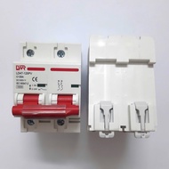 Át 1 chiều aptomat cb 1000V DC bảo vệ quá tải cho pin năng lượng mặt trời 16A/20A/25A/32A/40A/63A/12