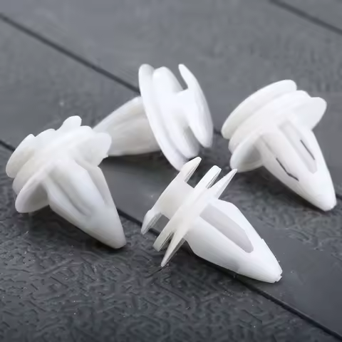 50 Pcs Car Door Trim Panel Clip For BMW 3 5 7 Series E36 E34 E32 E39 M5 9mm Hole Push-Type Fastener 