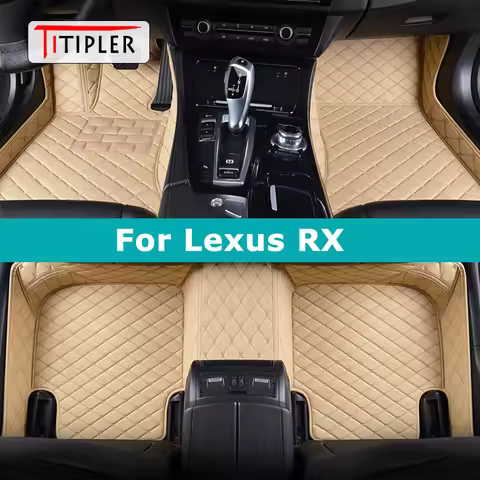 TITIPLER Custom Car Floor Mats For Lexus RX 270 300 350 350h 400h 450h 200t Auto Carpets Foot Coche