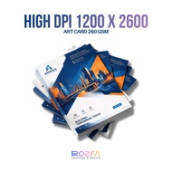 Art Card 260gsm A5 A4 A3 Colour Photostat Printing | Fotostat Warna A5 A4 A3 Paper High Quality Fast