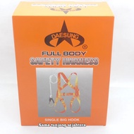 DAESUNG BODY HARNESS LARGEHOOK - FULL BODY SAFETY HARNESS