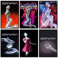 Japanese Art Hajime Sorayama Frameless Waterproof Canvas Poster, Cyberpunk Robot Wall Art for Living