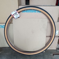 Tire 700C 700X32/32C 700X32 700X32C Kenda Kwest Gum Tan Wall