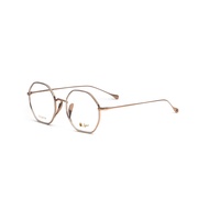 April Eyeglass Frames Model AP-Diamond: C4 SIZE 52 MM. (Clear-Rose Gold) **1 Year Warranty From The 