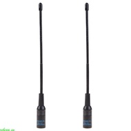 zebeaa. 2x SMA-Male Flexible Antenna 144 430MHz NA-701 Dual Band for Yaesu VX-3R7R Radio
