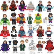 WM6115 X0306 X0309 WANDAVISION MINIFIGURE WM2155 VISION BILLY WM2156 WM2157 WM2158 2159 2160 2161 21