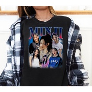 Newjeans Minji Kpop Shirt Newjeans Minji Shirt Newjeans Tour Shirt, Newjeans Fan Merch, Newjeans Kpo