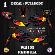 Stiker decal full body WR 155 redbull variasi sticker